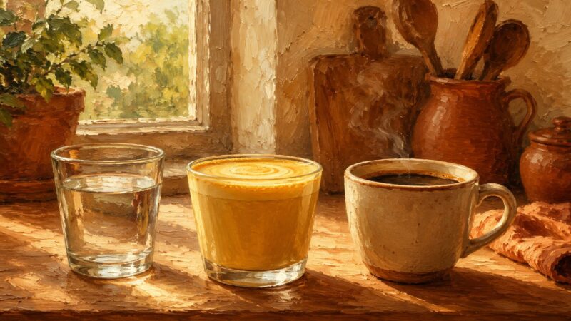朝に2杯飲んでいる。バターコーヒーとドリップコーヒーの使い分け
