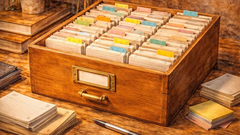 ツェッテルカステンを作りたいのに、全然作れていない話